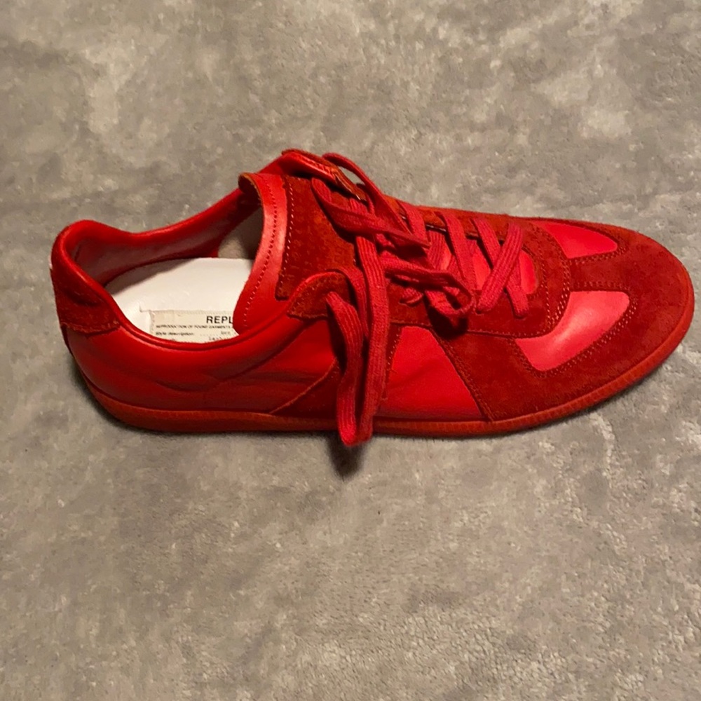 Maison Margiela Reaplica low top sneakers Red